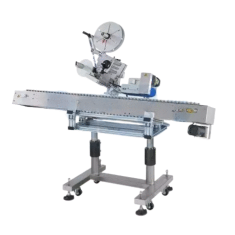 Automatic Horizontal Round Bottle Labeler Labeling speed: 40~150 pcs/ min (depends on containers and labels size) Label size: (W) 10~100mm / (L) 10~250mm Label reel: Inner diameter 75mm / Outer Diameter