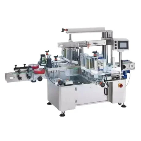 High Speed Front and Back Labeler Degree of Automation: Fully Automatic Motors Spec: Servo Motors Premium Conveyor: 200mm, can be customized. Product Applicable Size: Diameter: 20mm-125mm, Height: 30-160 mm Labeling Speed: 40-100 pcs/min (Varies to product and label sizes) Label Size: (Width) 10-100mm, (Length) 20-300mm Label Roll Internal Diameter: 75mm, Exterior Diameter 300mm Power Supply Requirements: 110 or 220VAC, 50/60Hz Single phase Machine Size: (L)2100mm x (W)1380mm x (H)1500mm