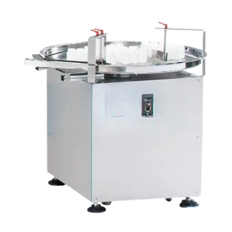 Automatic Bottle Feeding MachineSpeed: 60~100 pcs/min (depends on bottle) Voltage: 110V or 220V Machine size: (L) 800mm (W) 700mm (H) 1200mm