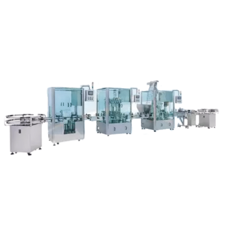 Automatic Bottling Washer Filler Capper Line for Products of Viscous Liquids Bottle Washing Machine: Air Washer Speed: 18 bottles/minute Applicable Bottle Diameter: 52-66 mm Applicable Bottle Height: Up to 360 mm Dimension: (L) 2350 mm (W) 900 mm (H) 2160 mm Weight: 390 kgs Liquid Filling Machine: Filling Speed: Up to 250 ml/second Filling Range: Up to 2,000 ml Filling Precision: ±0.5%  Dimension: (L) 2412 mm (W) 1020 mm (H) 2202 mm Weight: 420 kgs Capper Machine Applicable cap type: standard screw caps Capping speed: 20-25 bottles/minute Dimension: (L) 3048 mm (W) 1020 mm (H) 2582 mm Weight: 480 kgs Bottle Label Applicator: Applicable Bottles: Round Bottles Applicable Label Type: Opaque Labels Applicable Label Length/Width: Up to 100 mm/Up to 300 mm Label Roll Diameter: Inside 75 mm; Outside 300 mm Dimension: (L) 2000 mm (W) 1800 mm (H) 1100 mm Weight: 330 kgs Power Input: 110/220 VAC, 50/60 Hz, One Phase Air Pressure: 90 PSI/3CFM