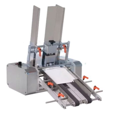 Friction Feeder Driven by an AC Motor Power supply: 110 or 220VAC; 50/60Hz; single phase Dimensions: (L) 650mm, (W) 350mm, (H) 450mm
