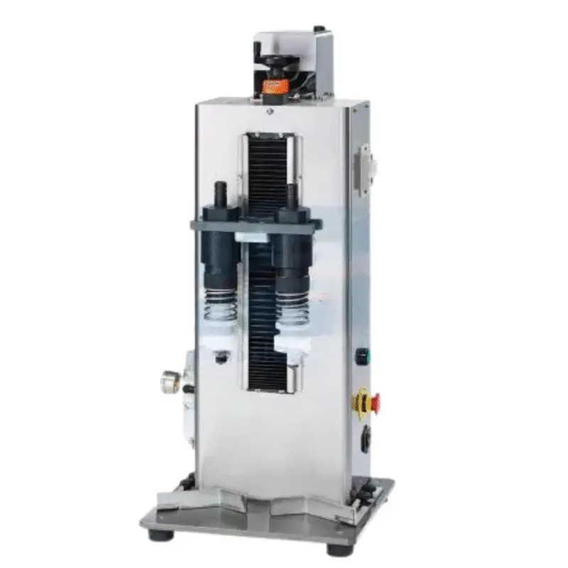 Tabletop Overflow Filler Filling range: 5-5000 ml Filling speed: 50-250 ml/sec Filling accuracy: ±0.5 % Power supply: 110/200 VAC, single phase