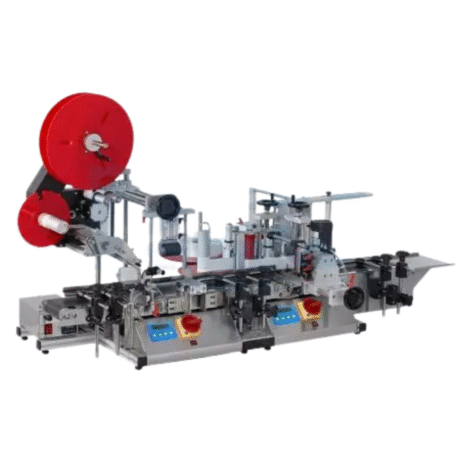 Tabletop Wrap Around and Top Labeler Powered by stepper motors Labeling Speed: 20-50 pcs/min (depending on your specific products and label sizes) Applicable bottle size: Diameter 16mm-100mm; Height 30mm-160mm Applicable Label Width/Length: 10 mm - 100 mm / 10 mm - 300 mm Label Roll: Inside 75mm; Outside 300mm Power Input: 110/220 VAC, 50/60 Hz Dimensions: (L) 1620mm (W) 950 mm (H) 810 mm