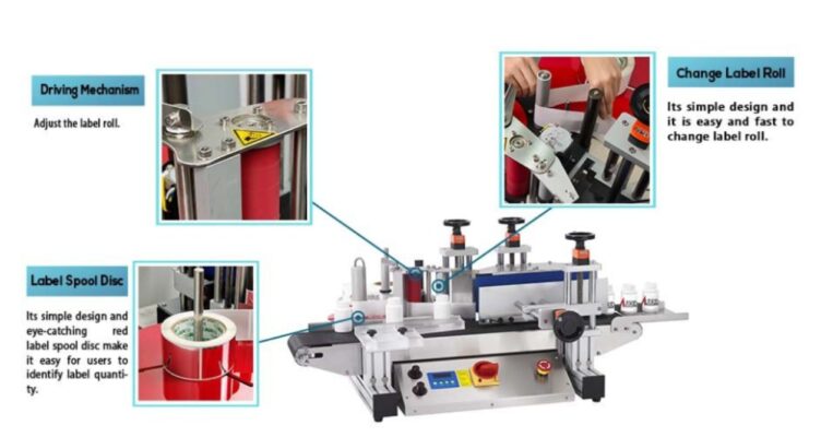 Semi-automatic Round Bottle Labeller