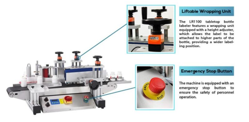 Semi-automatic Round Bottle Labeller