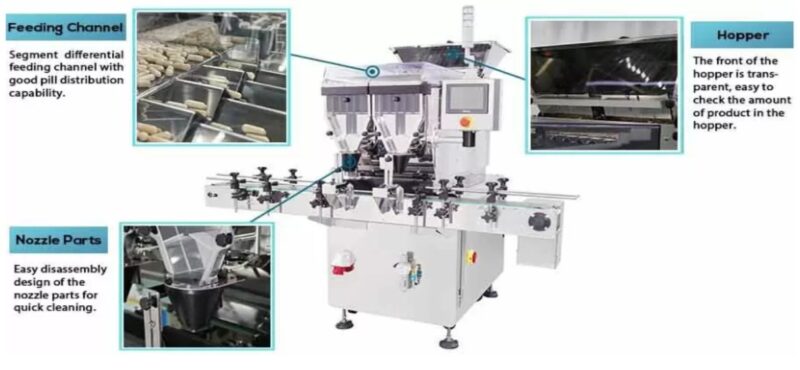 Automatic 12-channel Tablet & Capsule Counting Machine