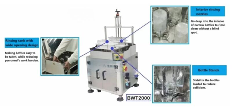 Semi-Auto Bottle Rinser