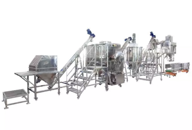 Bakery Powder Mixing Conveying And Packing System