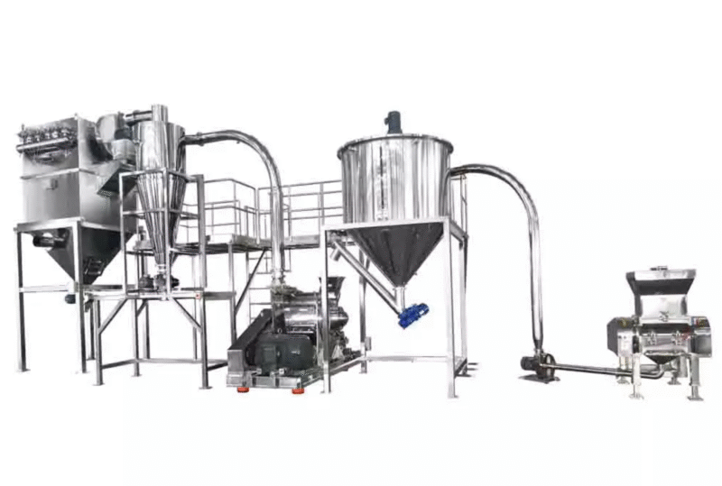 Bromelain Crushing and Grinding System