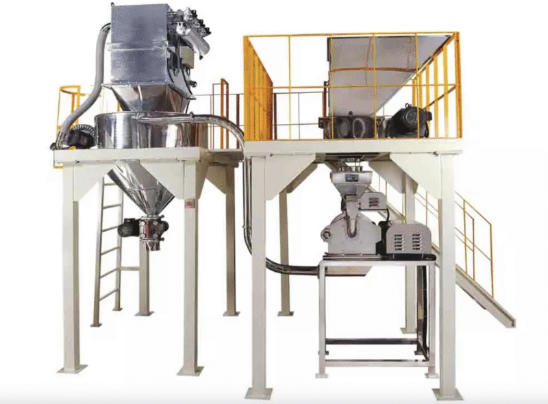 Chemical Materials Crushing Turnkey System