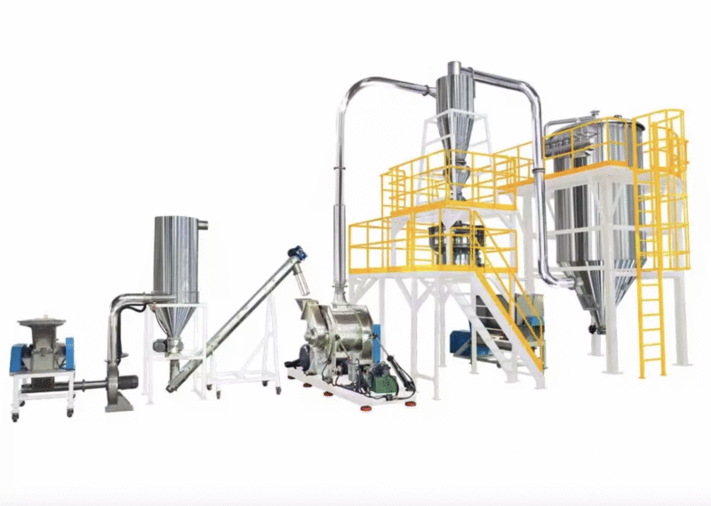 Foodstuff Crushing Grinding Mixing System