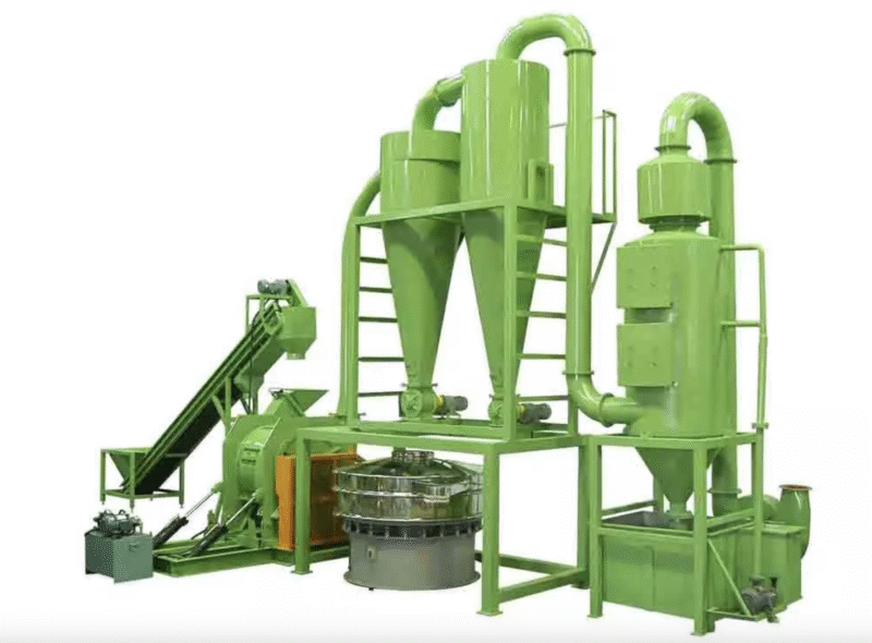 Palm Fibers Crushing Grinding System