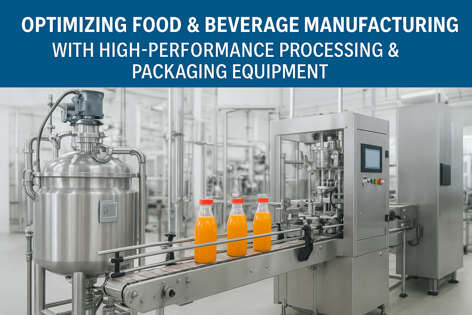 Optimizing Food Manufacturing with Food Processing and Packaging Equipment