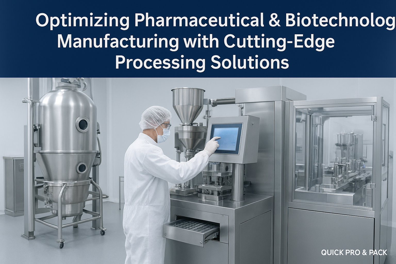 pharmaceutical and biotechnology processing equipment