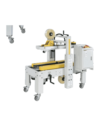 Semi-Automatic Carton Sealing Machine with Cutting Device CX2M