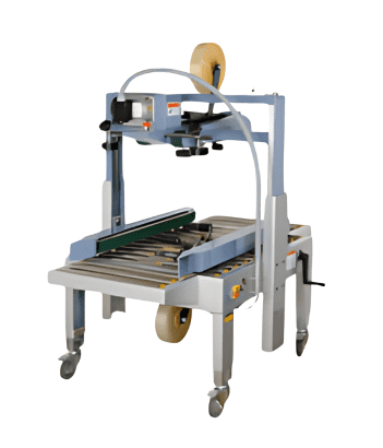 Semi-automatic Top and Side Double Belts Driving Carton Sealing Machine  CX3