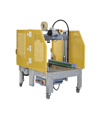 Fully Automatic Top and Side Double Belts Driving Carton Sealing Machine With CE Safety Switch & Covers CXF3CE